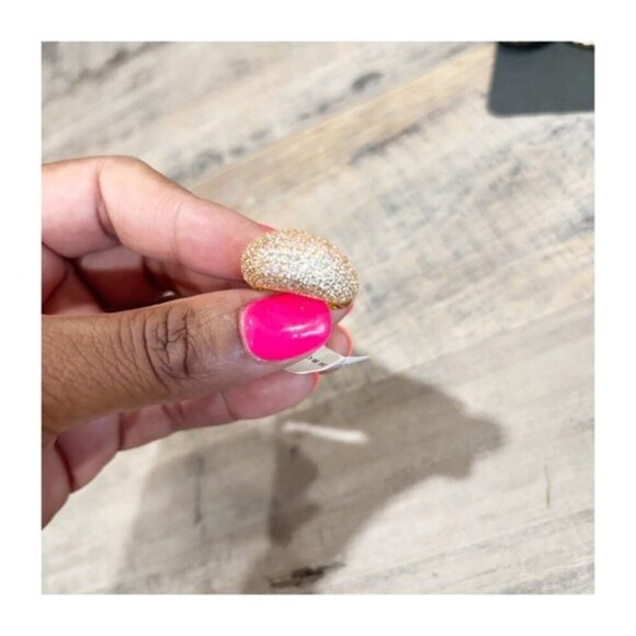 Anthropologie Dome Pave Ring - Picture 7 of 7